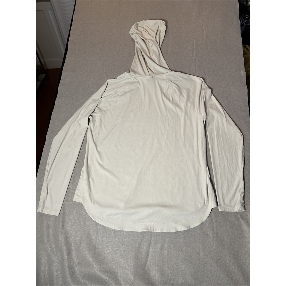 Sage Collective Women's Active Long Sleeve Top Hooded Pullover With Thumb Holes - Picture 4 of 6